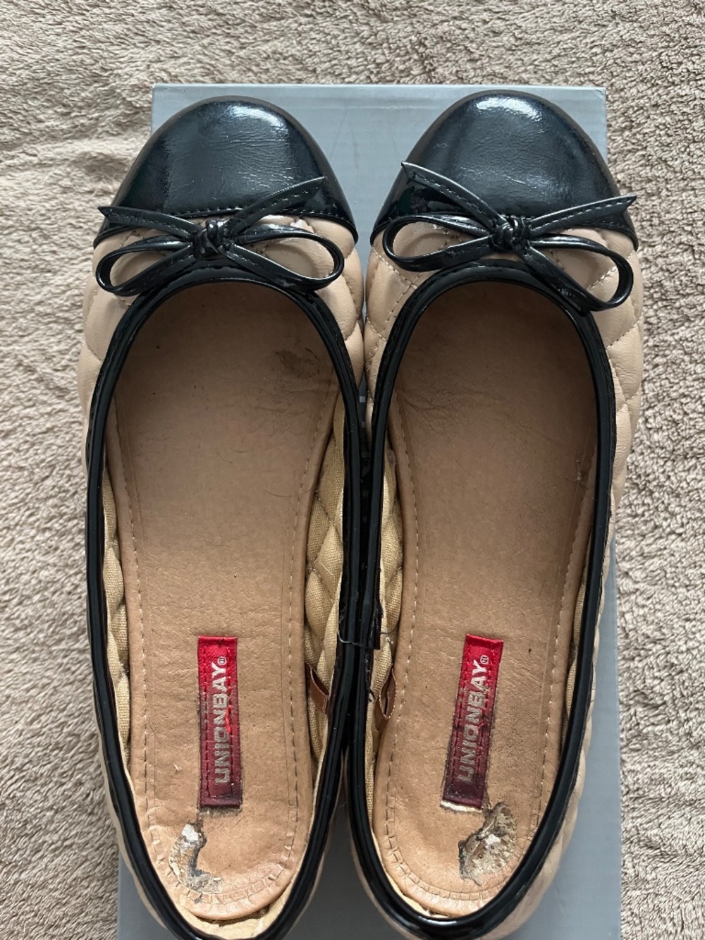 Colorblock flat shoes - Picture 2 of 3